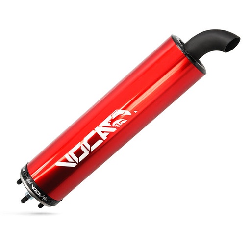 [VCR-RD40200.01/RE] Silenciador VOCA Combat 3 tornillos VOCA Racing - Rojo