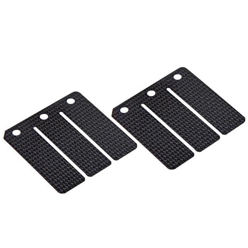 [VCR-RD132192/CA] Laminas de carbono VOCA Racing Biaxial 0,35, 2 unidades, Derbi Senda