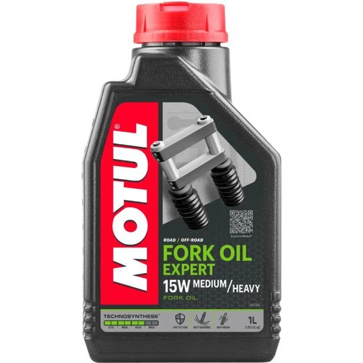 [115028] Aceite horquilla 15W 1L Motul Heavy