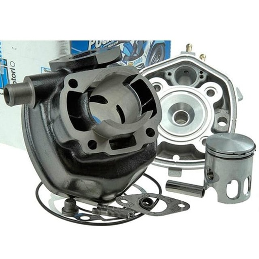[166.0094] Cilindro POLINI 50cc hierro, Minarelli horiz. H2O