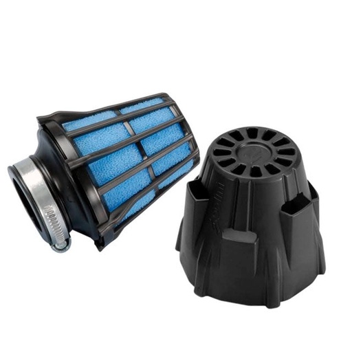 [203.0082] Filtro de potencia POLINI, negro, recto, D.46mm,