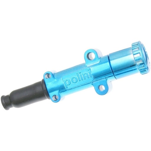 [316.0022] Starter Manuel POLINI, azul cromado, sin cable