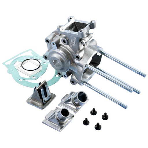 [170.0020] Carter motor POLINI,, con caja de laminas, Peugeot 103 - 104 - 105 – GL10