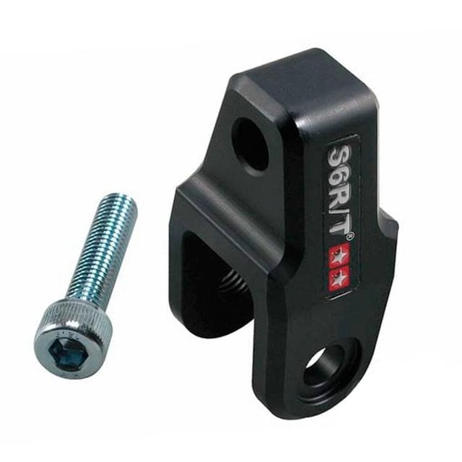 [S6-SSP367/BK] Alargador amortiguador CNC Stage 6 Homologado-NEGRO