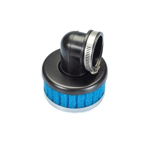 [203.0057] Filtro de potencia, Polini, corto, curvado 90°, PHBL, d=38mm