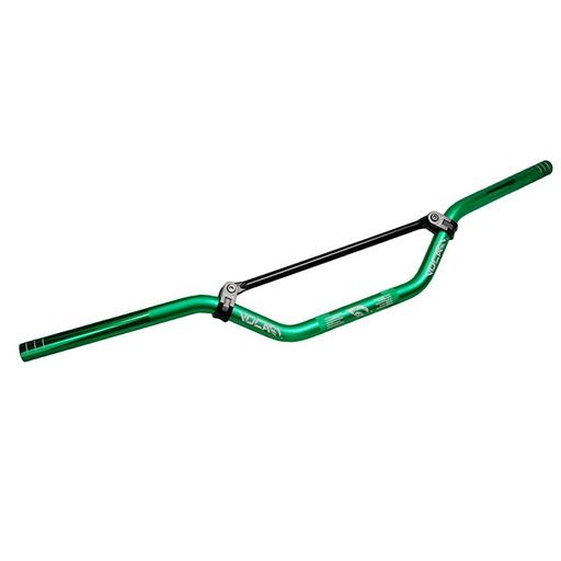 [VCR-SD900/GR] Manillar VOCA Racing Cross, 22,2mm, verde, sin protector
