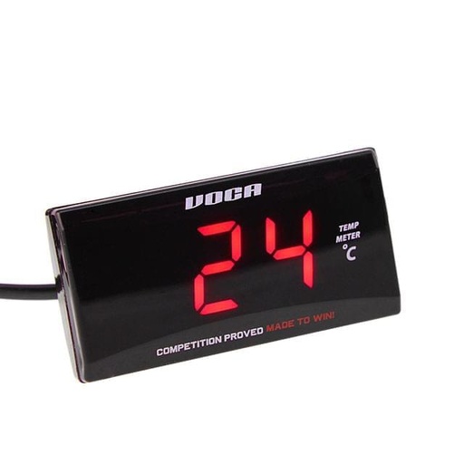 [VCR-RD11TEMP/RE] Marcador temperatura VOCA Temp-Meter (0-120°) - iluminado rojo