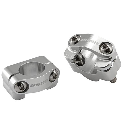 [VCR-SD960/AL] Torretas VOCA HB28, acople manillar 22-28, mecanizado CNC, 2 und. Aluminio