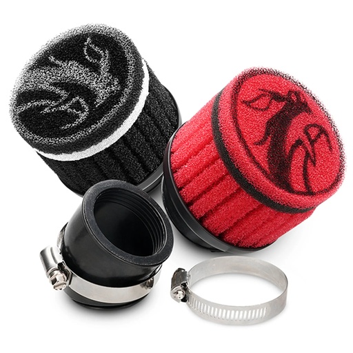 [VCR-RD13.FILT48/RE] Filtro de aire Voca Racing d=48mm Keihin/PWK Rojo