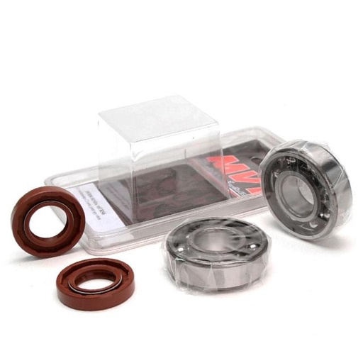 [RS6] Kit rodamientos y retenes cigüeñal Derbi Euro2/3 C3 MVT