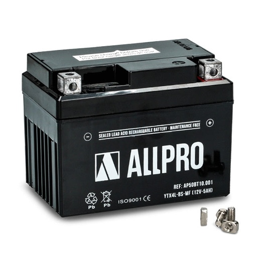 [AP50BT10.001] Bateria YTX4L-BS precargada allpro