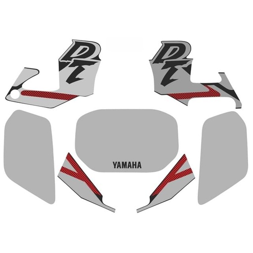 [YAM018] Kit pegatinas Yamaha DT 125 R gris