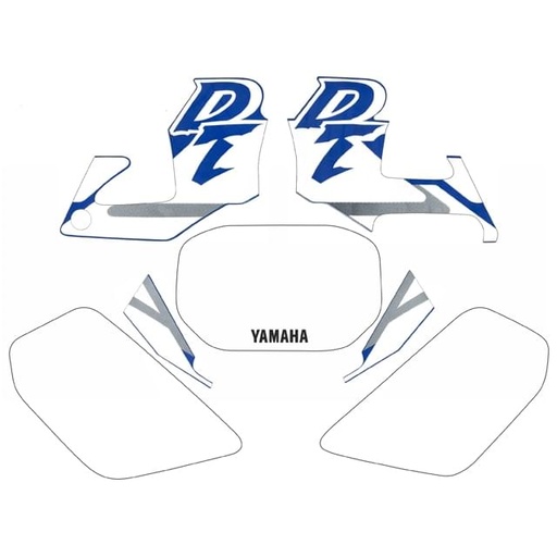 [YAM019] Kit pegatinas Yamaha DT 125 R Blanco
