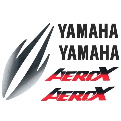 [YAM035] Kit pegatinas Yamaha Aerox Rojo