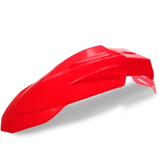 [10012528033] Guardabarros delantero HP "Supermotard" (ciclomotor de marchas 50c.c.) - Rojo Honda