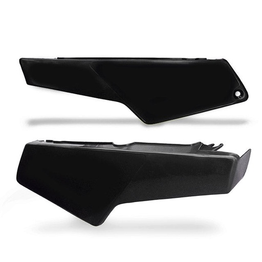 [10016012001] Tapas laterales Yamaha DT 50 LC HP - Negro
