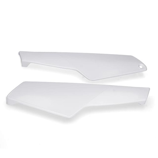 [10016012002] Tapa Lateral HP, Yamaha DT 50 LC (PAR) – Blanco