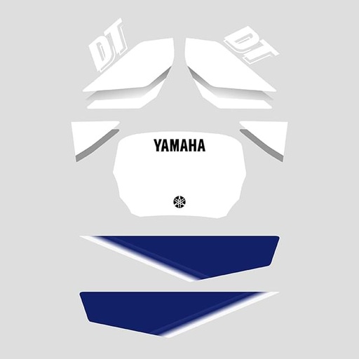 [YAM068] Kit pegatinas Yamaha DT 50 2003 Blanca