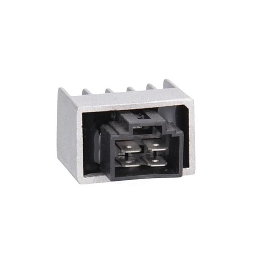 [AP50CT10.166.1] Regulador Minarelli scooter >2003 12V CA/CC 4 pins conector cuadrado Allpro