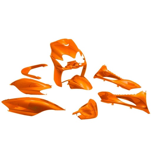 [AP55BP10.995.OR] Kit de carenados Yamaha Jog R RR / MBK Mach G 9 piezas naranja AllPro