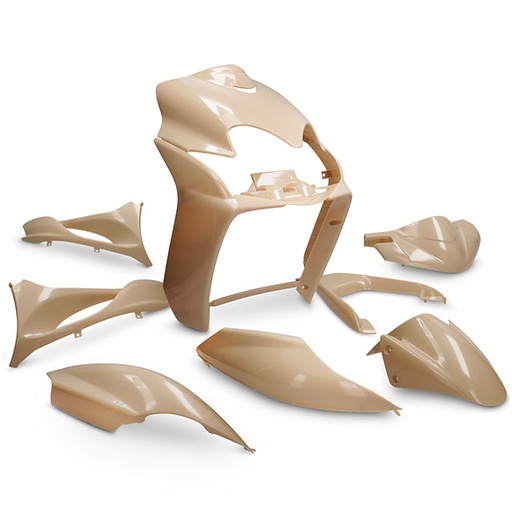 [AP55BP10.995] Kit de carenados Yamaha Jog R RR / MBK Mach G 9 piezas sin pintar AllPro