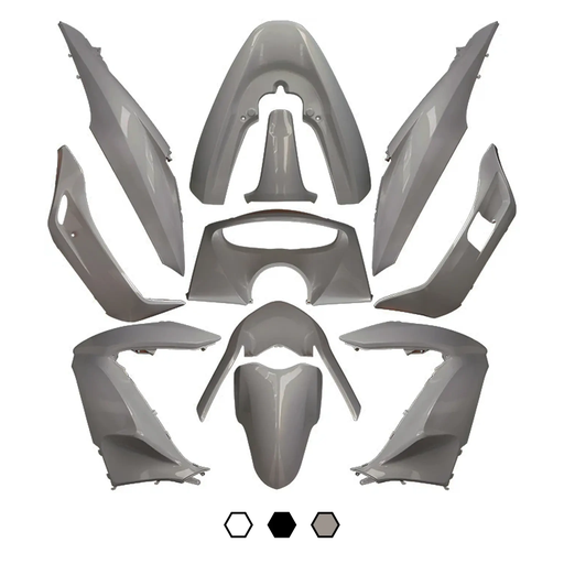 [AP55BP10.590.WH] Kit de carenados Honda PCX <2013 11 piezas blanco AllPro