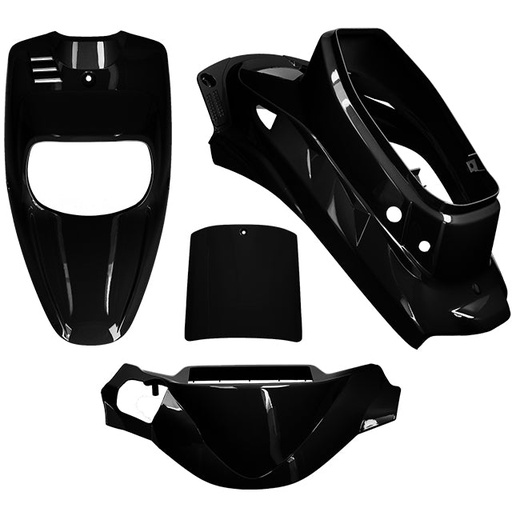 [AP55BP10.992.BK] Kit de carenados Yamaha BWs / MBK Booster 99-03 4 piezas negro AllPro