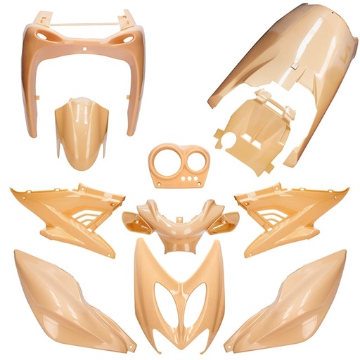 [AP55BP10.900] Carenados Yamaha Aerox / MBK Nitro hasta 2013 11 piezas AllPro sin pintar