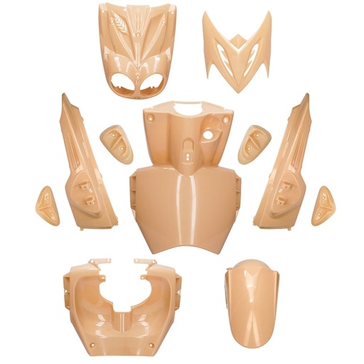 [AP55BP10.144] Kit de carenados Yamaha Slider / MBK Stunt 11 piezas AllPro sin pintar