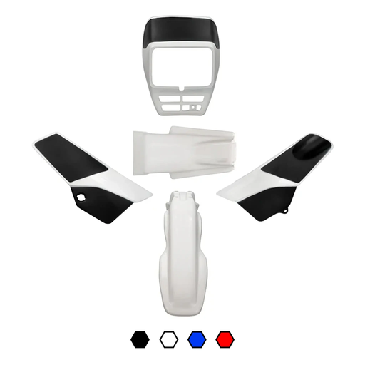 [AP55BP10.663/IBK] Carenados Yamaha DT125 AC 5 piezas negro AllPro