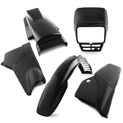 [AP55BP10.663/IBK] Carenados Yamaha DT125 AC 5 piezas negro AllPro