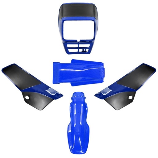 [AP55BP10.663/IBL] Carenados Yamaha DT125 AC 5 piezas azul AllPro