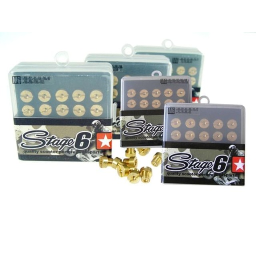 [S6-28DEL6-005] Chicles (Set), Stage6, Dellorto 6mm - 10 Un. 112-135