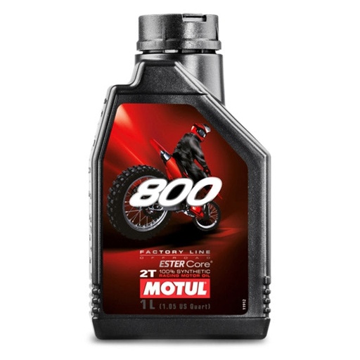 [104038] Aceite mezcla 2T 1L Motul 800 Offroad