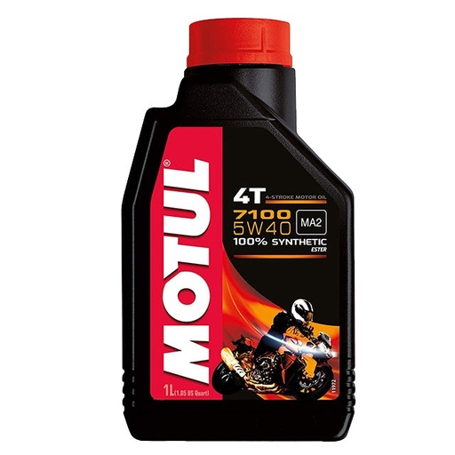 [104086] Aceite motor 4T 5W40 1L Motul 7100