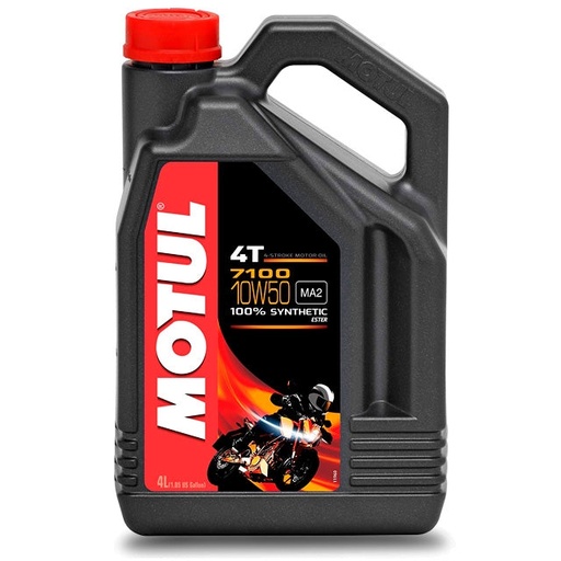 [104098] Aceite motor 4T 10W50 4L Motul 7100