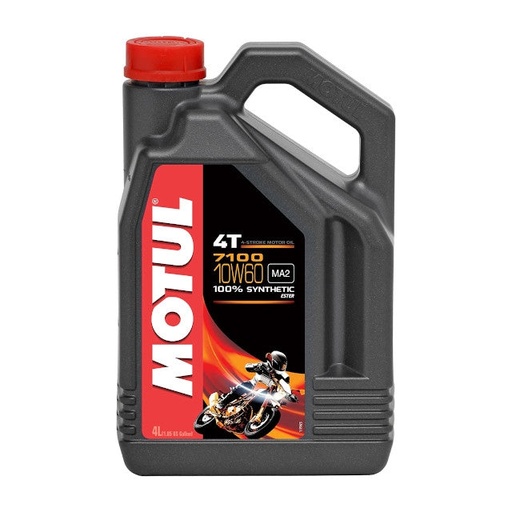 [104101] Aceite motor 4T 10W60 4L Motul 7100