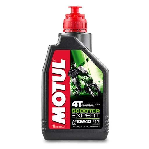 [105935] Aceite motor 4T 10W40 1L Motul Scooter Expert MB