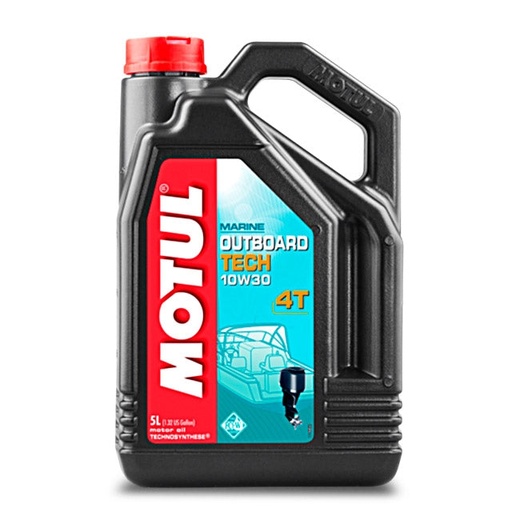 [106447] Aceite motor 4T 10W30 5L Motul Outboard Tech