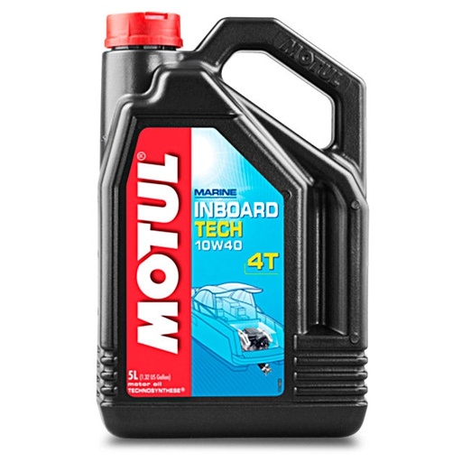 [106419] Aceite motor 4T 10W40 5L Motul Inboard Tech