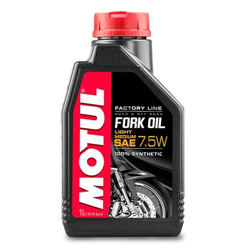 [114077] Aceite horquilla 7,5W 1L Motul factory line Med/Light