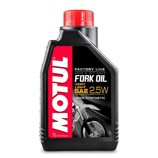 [115023] Aceite horquilla 2,5W 1L Motul factory line very light