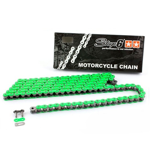 [S6-2011002] Cadena Stage6 420-140 verde fluor