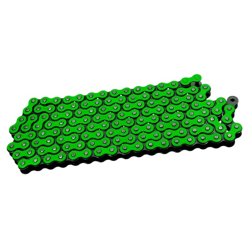 [VCR-SD420/GR.FL] Cadena VOCA Reenforced 420-136 (by KMC) Fluor verde