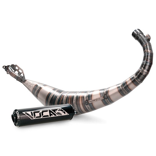 [VCR-RD25190/BKBK] Escape Beta RR Enduro/SM 2012-2020 Voca Rookie 50/70cc (CE) silenciador Negro