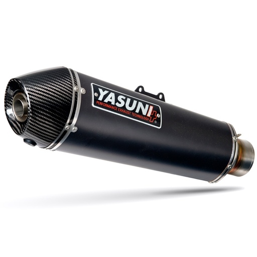 [TUB355BC] Escape Yamaha X-Max 250 Yasuni 4T homologado CE - Silenciador negro-carbono