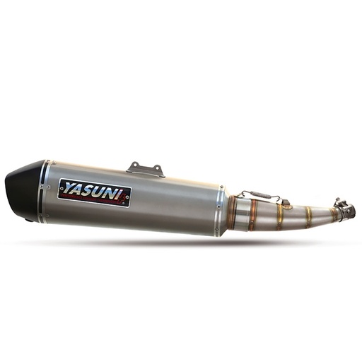 [TUB356] Escape Yamaha Tricity 125 Yasuni 4T homologado CE - Silenciador titanio 