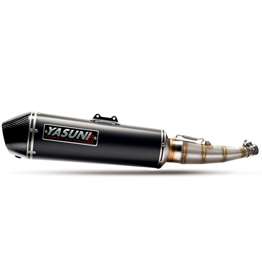 [TUB358BC] Escape Yamaha X-Max 300 Yasuni 4T homologado CE - Silenciador negro-carbono