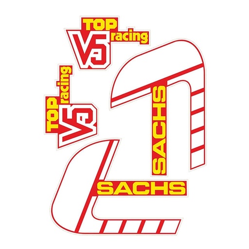[SIS017] Kit pegatinas V5 TOP RACING