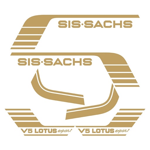 [SIS032] Kit pegatinas V5 LOTUS SPORT Oro